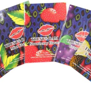 External: TRUST® Latex Dental Dam – 12 pack, assorted