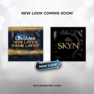 External: LifeStyles® Lubricated Non-Latex Condoms - 12 pack