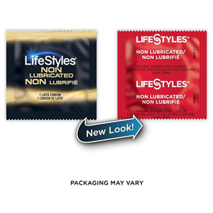 External: LifeStyles® Non-Lubricated Latex Condoms - 12 pack
