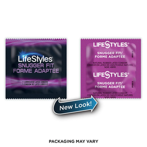 External: LifeStyles® Snugger Fit Lubricated Latex Condoms - 12 pack