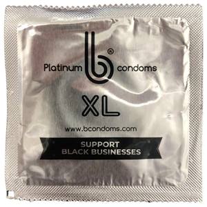External: b condoms XL Platinum Lubricated Latex Condoms - 12 pack